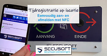 Eenvoudig en efficiënt, dat is tijdregistratie van Secusoft - Secusoft, dé software voor beveiligers